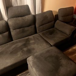 Couch With Ottoman