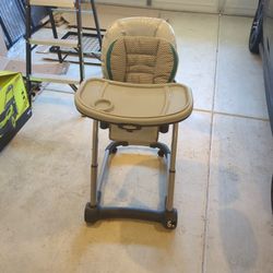 Graco High Chair With Booster Seat