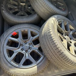 Dodge Ram Wheels 22s