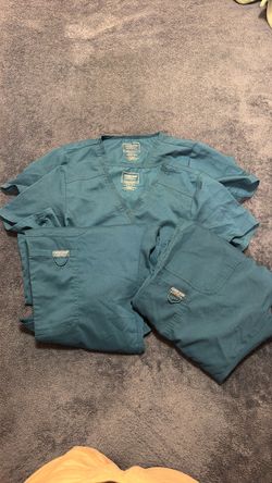 Cherokee Workwear Scrubs Set blue
