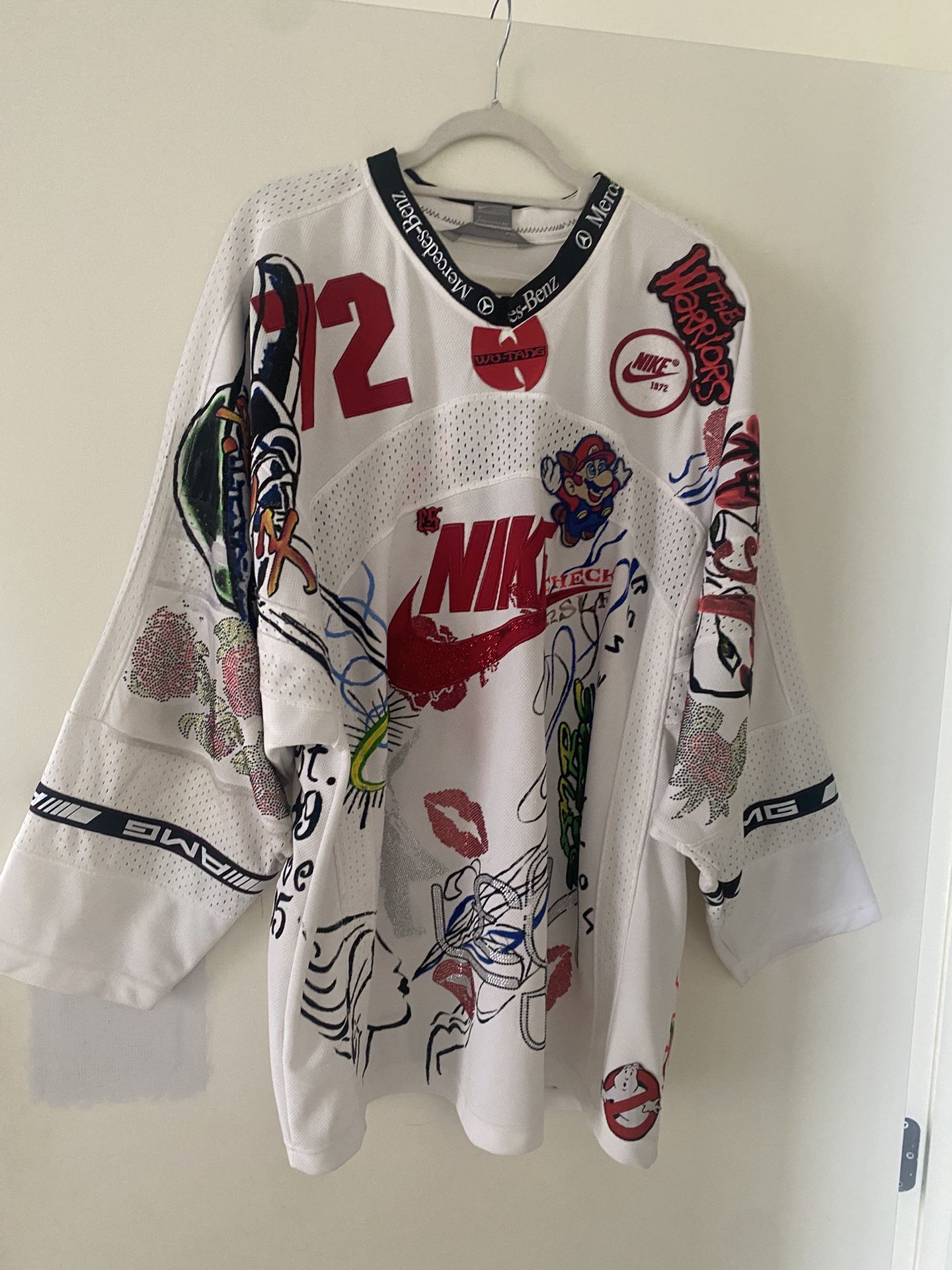 Nike Custom Japanese Art Hockey Jersey