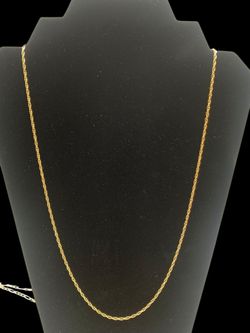 25" Gold chain #31429