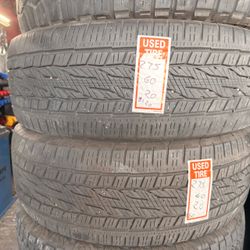 275/60/20 two tires used in good condition