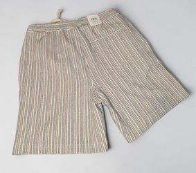 ZARA Rustic Stripe Shorts