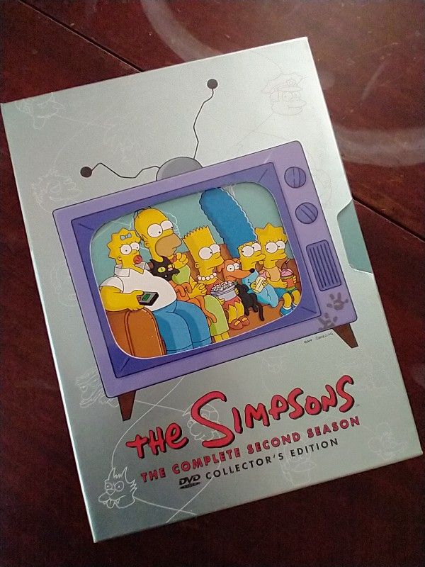 Simpsons Complete 2nd Season DVD box set (2002)
