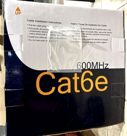 Cat6e Network Cable 572' Black - CAT 6e