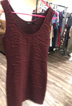 Burgundy Women’s Dress