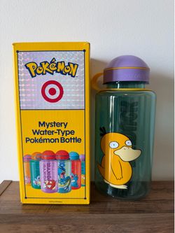 Pokemon x Target Mystery Water Type Pokemon Bottle Psyduck NEW