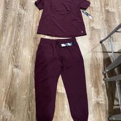 Maroon Scrubs