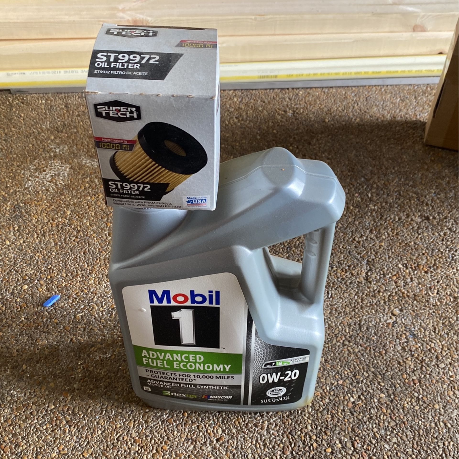 Scion TC Mobil 1 Oil and Filter