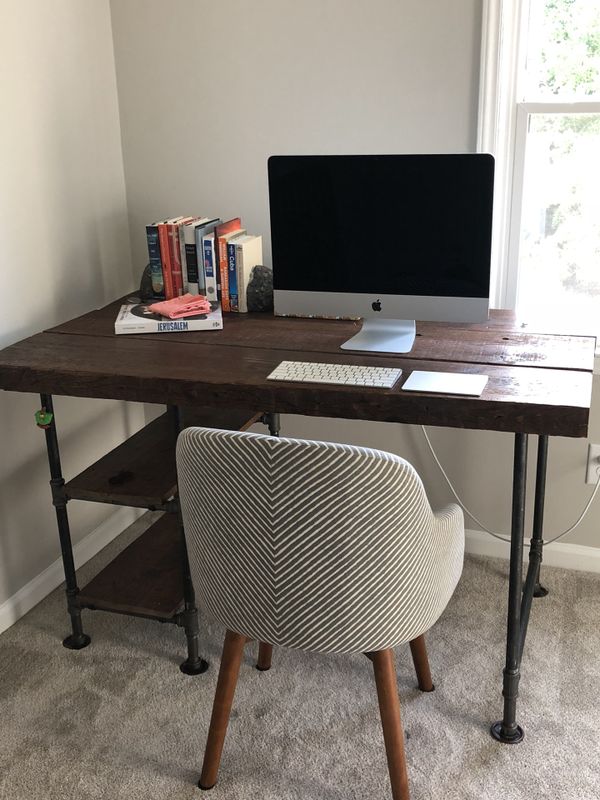 Handmade Reclaimed Wood Desk For In Apex Nc Offerup
