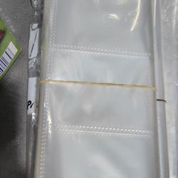 100 TCG Pokemon Binder Pages And 20 Sheet Protectors