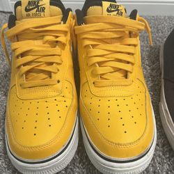 AF1 Special Edition Nike NBA Logo On Back Of Sneakers $50