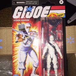 Gi Joe Retro Cobra Storm Shadow MOC Action Figure