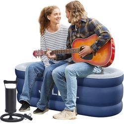 NEW INFLATABLE BENCH WITH PUMP (400LB CAPACITY)