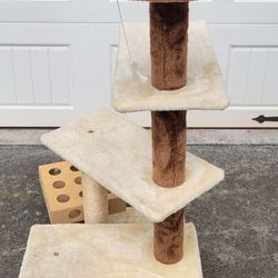Go Pet Club Large Cat Tier Bed Activity Play Tower Tree