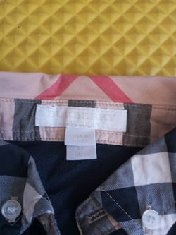 Real Burberry T-shirt Children's Size 6y