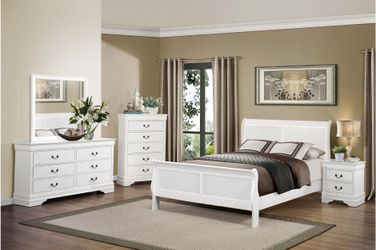 🔥 Brand new queen bedframe + dresser + mirror + nightstand starting from $549 and UP