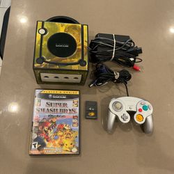 Nintendo GameCube with smash bros