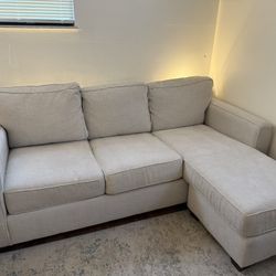 Light Gray Sofa With Chaise 