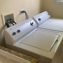 Kenmore washer and gas dryer