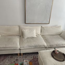 Cream Modular Couch 