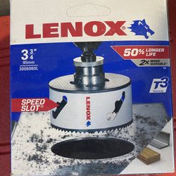 Lenox 3 3/4 Inch Hole Saw X 3 