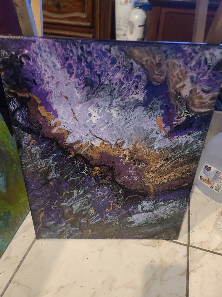 Acrylic Pour