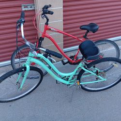 His and her cruiser bikes