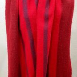 ESPIRIT Wool Scarf with Fringe 
14in x 75in (7ft) VERY WARM

