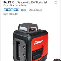 Bauer Self Leveling Laser Level 