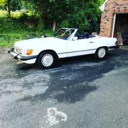 1987 Mercedes bands 560 SL