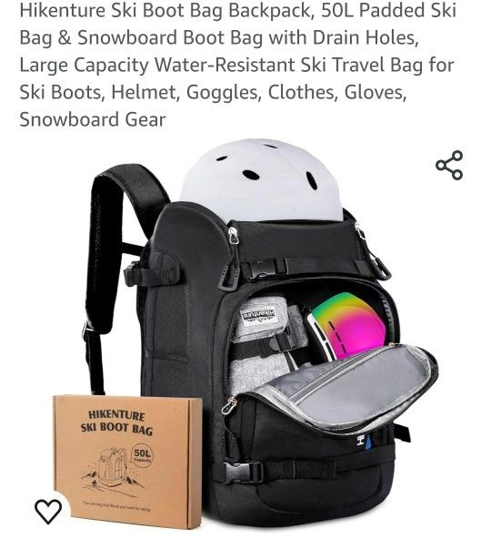 Hikenture Ski Bag Backpack