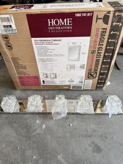 Medicine Cabinet And Vanity Light