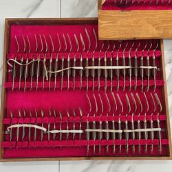 Vintage Set of SIAM cutlery (Thailand ) Original Case 