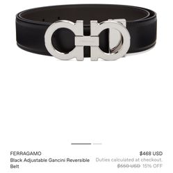 Ferragamo Belt