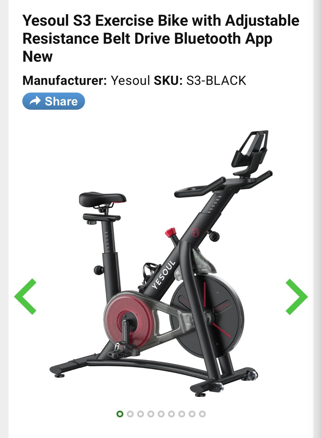 Yesoul Exercise Bike