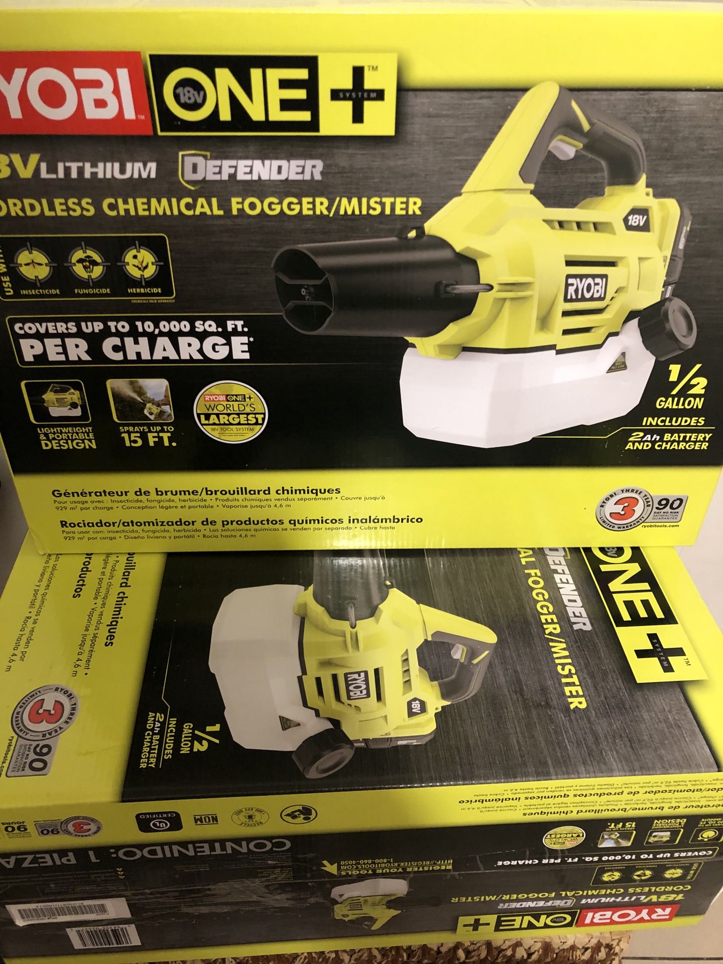 BRAND NEW RYOBI FOGGERS