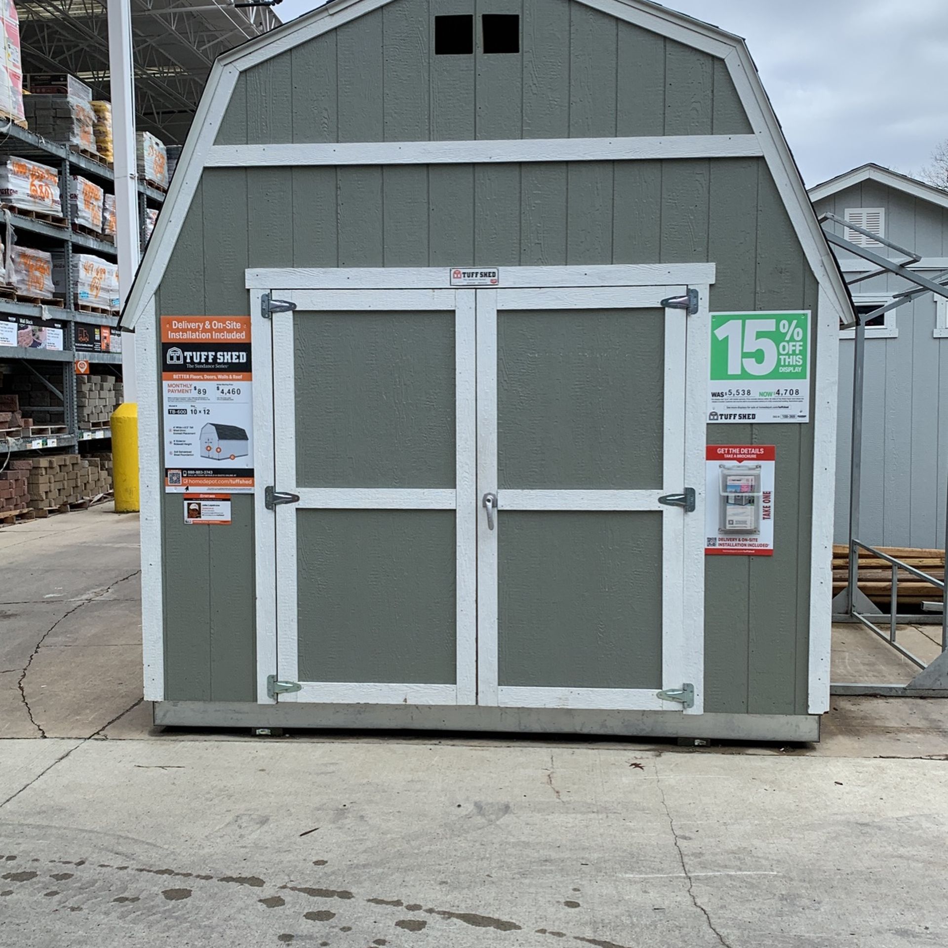 Tuff Shed TB-600 10’X12’