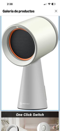 MZCHEF Campana extractora portátil, ventilador de escritorio con campana extractora de 3 velocidades, taza de recolección de aceite grande de bajo rui