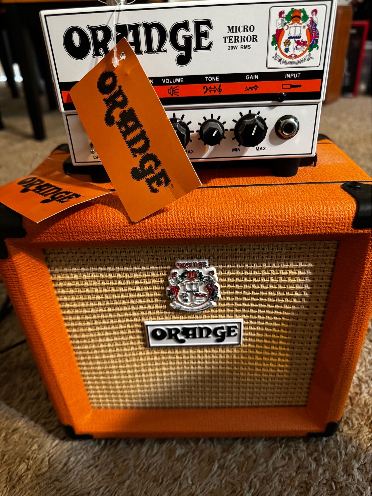 Orange Micro Terror combo