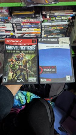 3 Marvel Games For PlayStation 2 