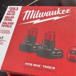 Milwaukee Batteries 