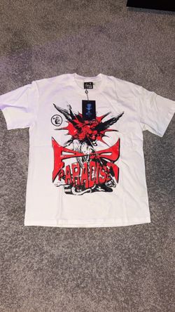 White graphic Hstar shirt