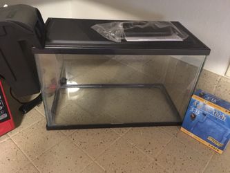 Fish tank w/pump and filter