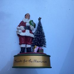 Vintage Bob Hope thanks for the memories playing ornament