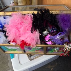 Mardi Gras - boas, beads and masks