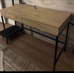 DESK, SIDE TABLE, CHAIR SET