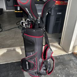 Top Flite XL Complete Golf Set w/ Red Stand Bag – Great Condition