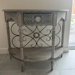 Distressed Console Table 